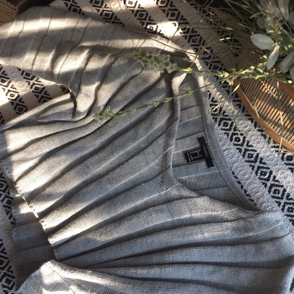 Cropped forever 21 sweater